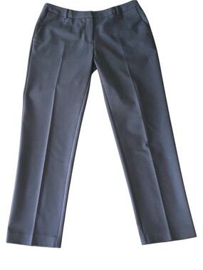 Orsay Navy Flat Front Tapered Leg Ankle Pant (10)